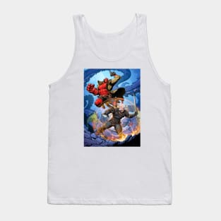 Witcher vs Hellboy (Final) Tank Top